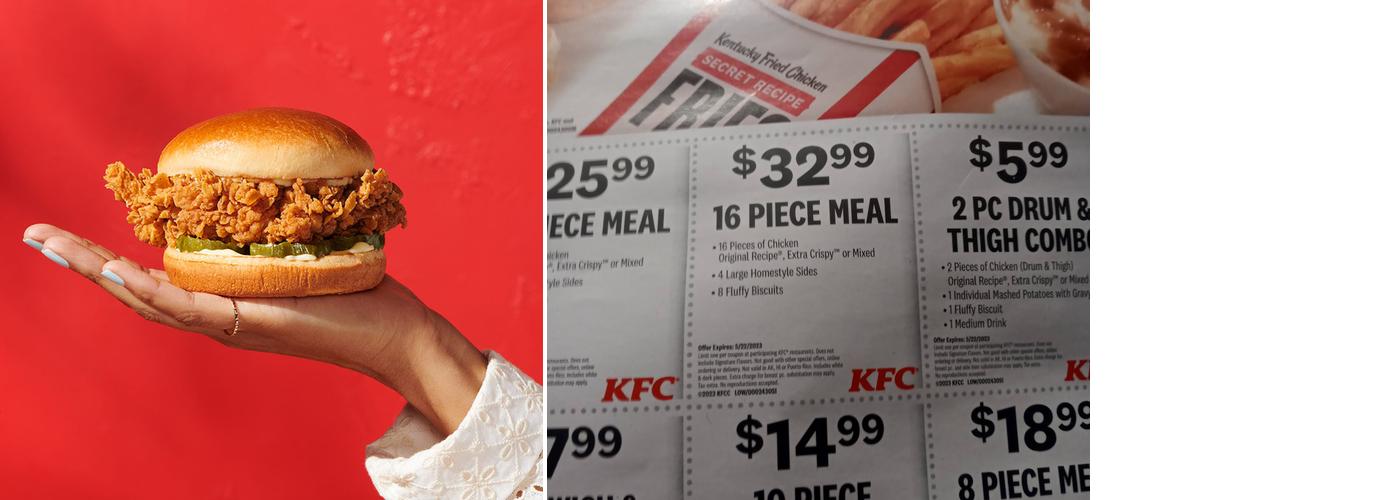 KFC Menu