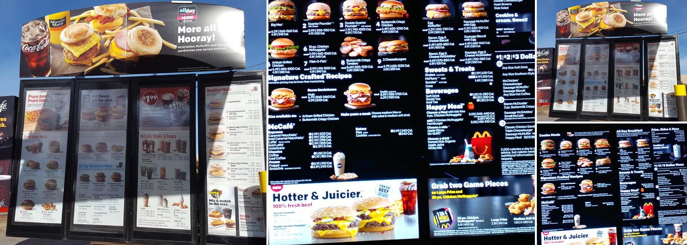 McDonald's Menu