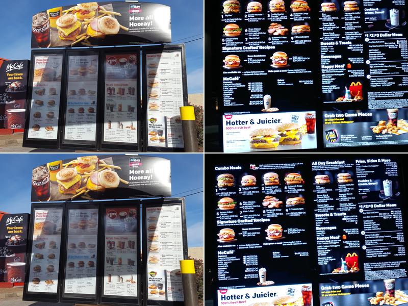 McDonald's Menu