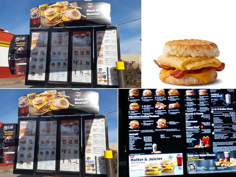 McDonald's Menu