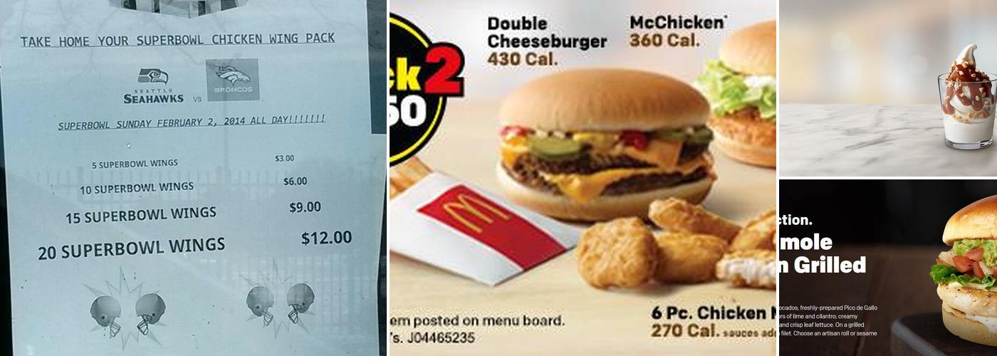 McDonald's Menu