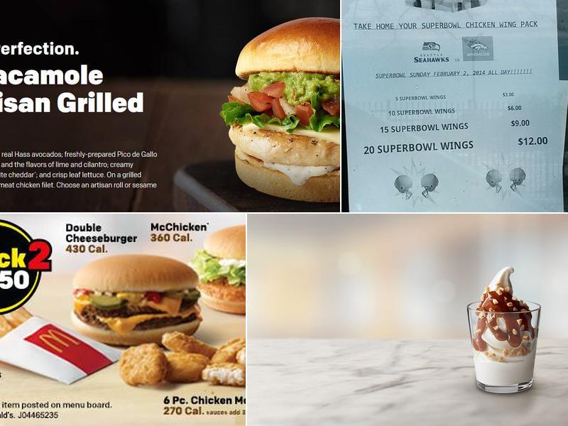 McDonald's Menu