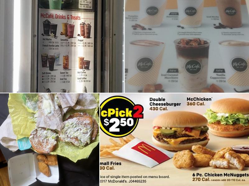 McDonald's Menu