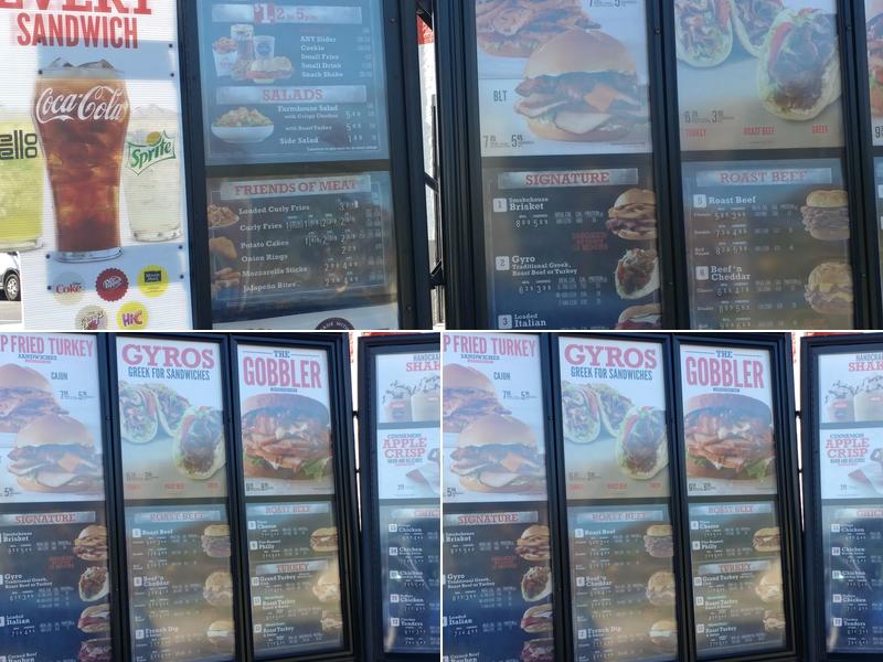 Arby's Menu