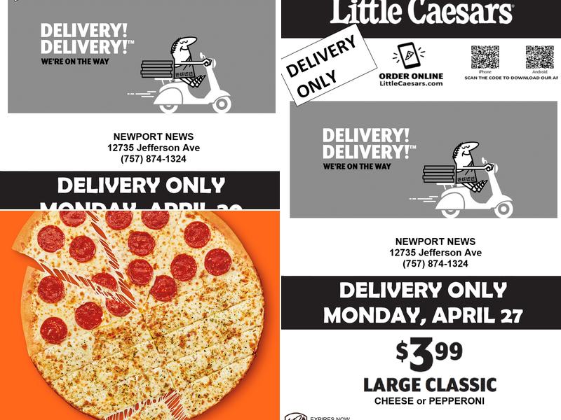 Little Caesars Pizza Menu