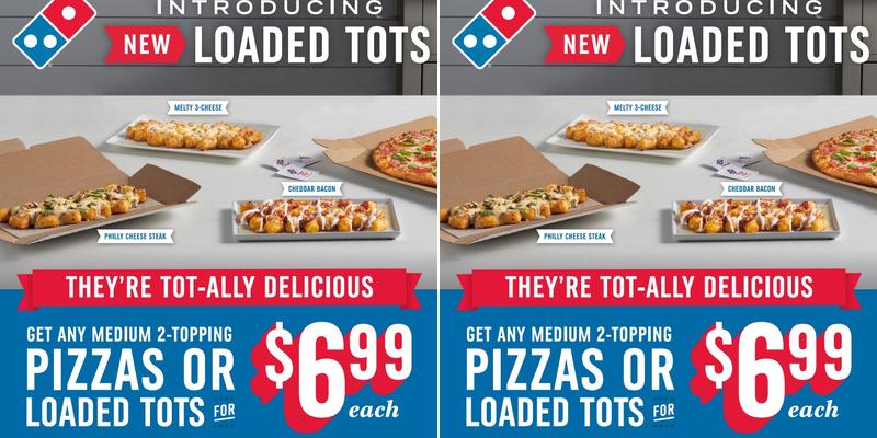 Domino's Pizza Menu