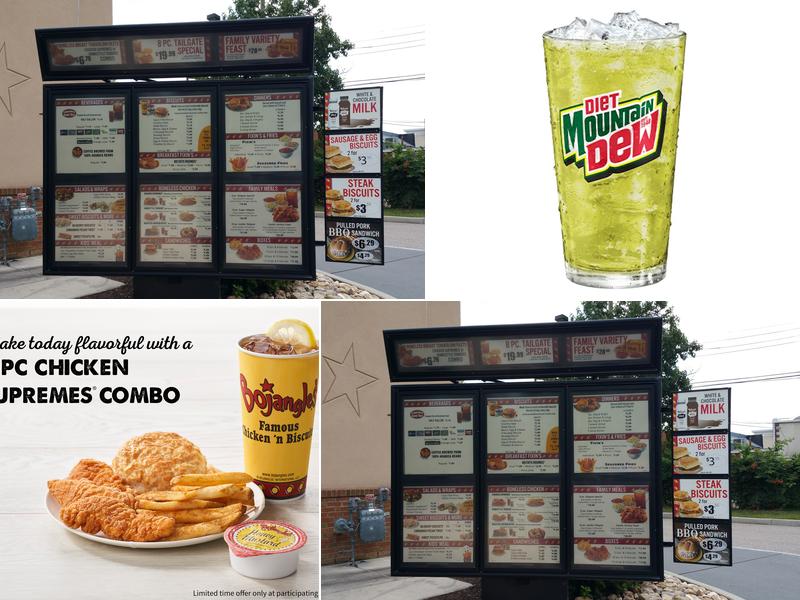 Bojangles Menu