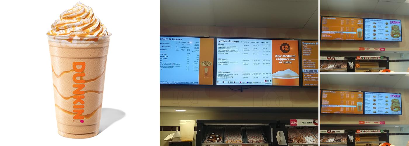 Dunkin' Menu