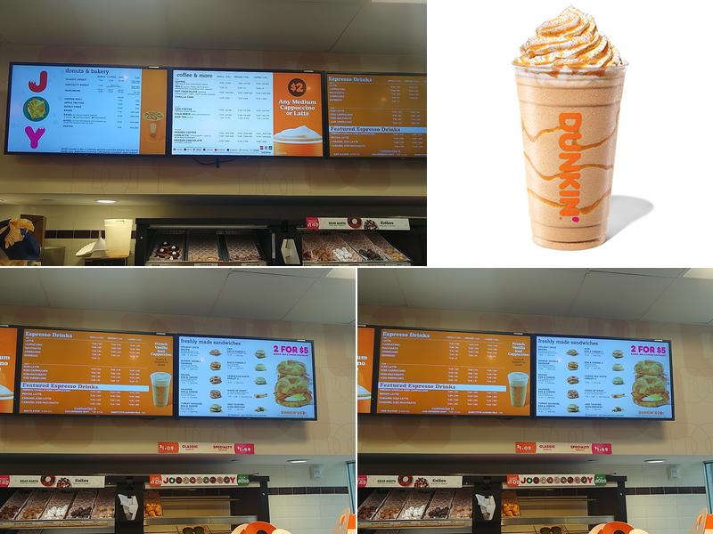 Dunkin' Menu