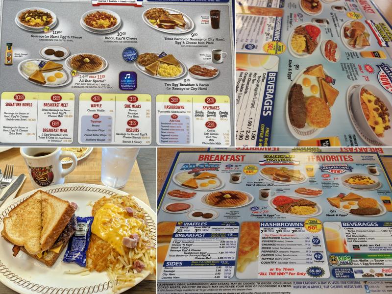 Waffle House Menu