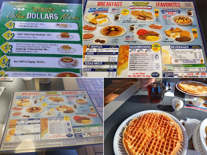 Waffle House Menu