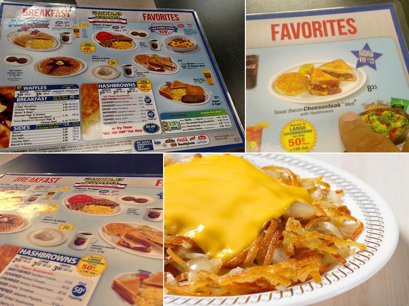Waffle House Menu