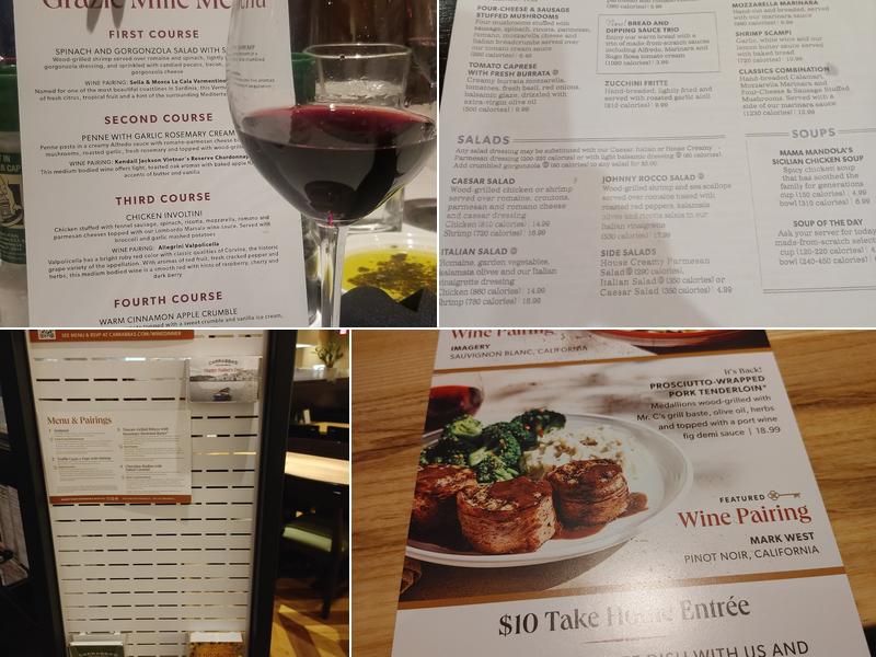 Carrabba's Italian Grill Menu