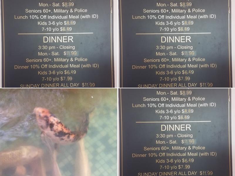 Hibachi Grill & Sushi Buffet Menu