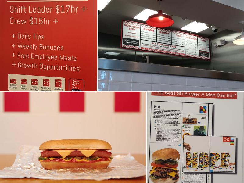 Five Guys Menu