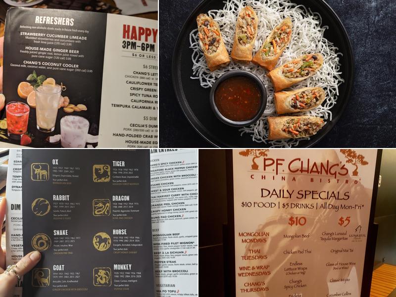 P.F. Chang's Menu