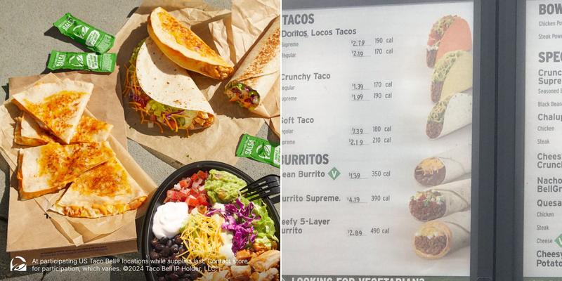 Taco Bell Menu