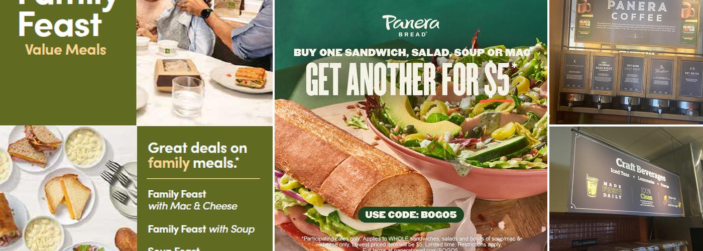 Panera Bread Menu