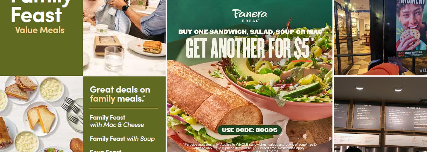 Panera Bread Menu