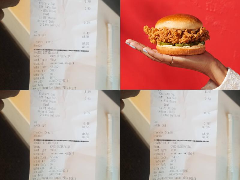KFC Menu
