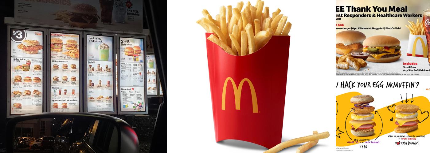 McDonald's Menu