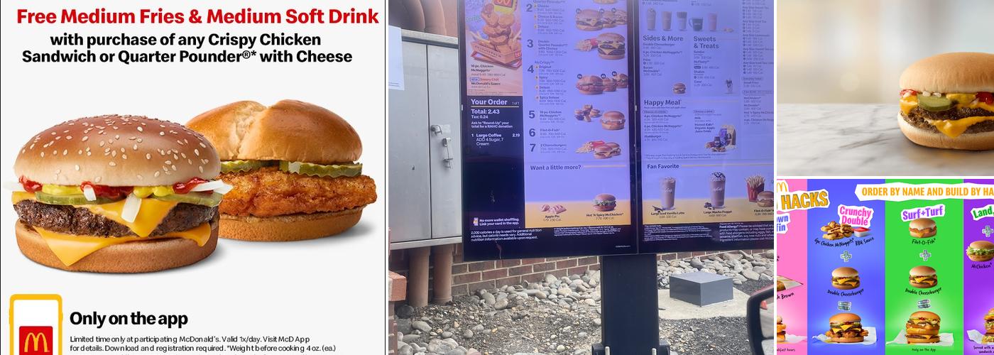 McDonald's Menu