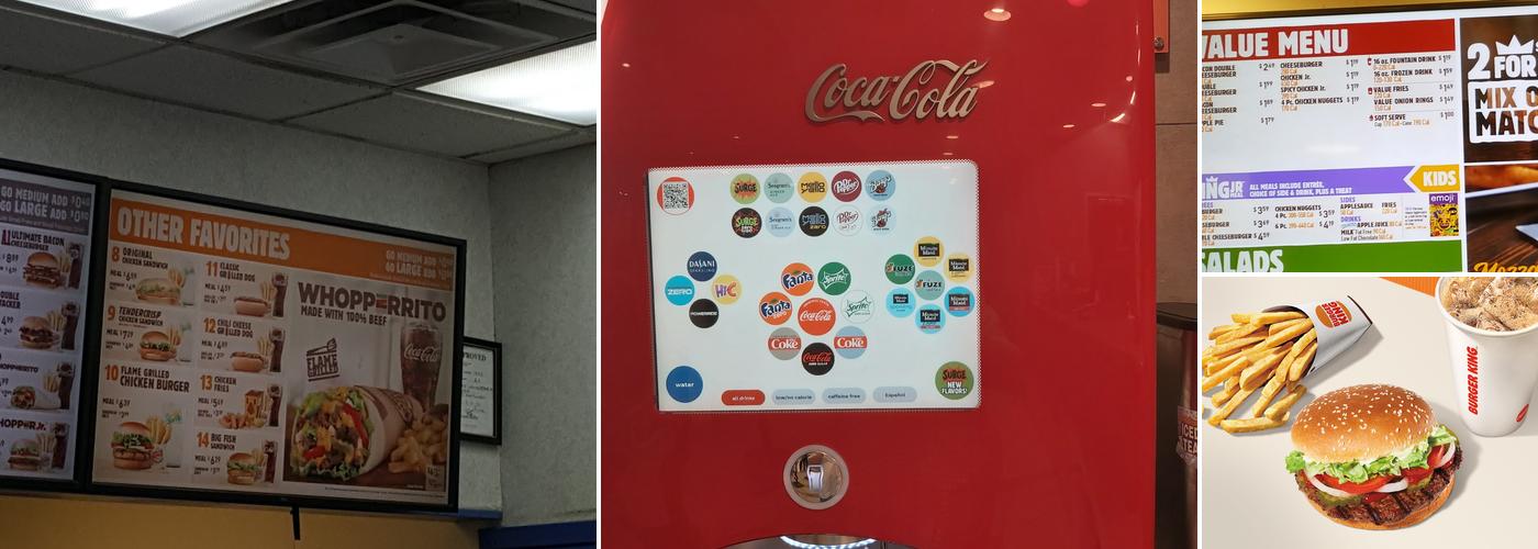 Burger King Menu
