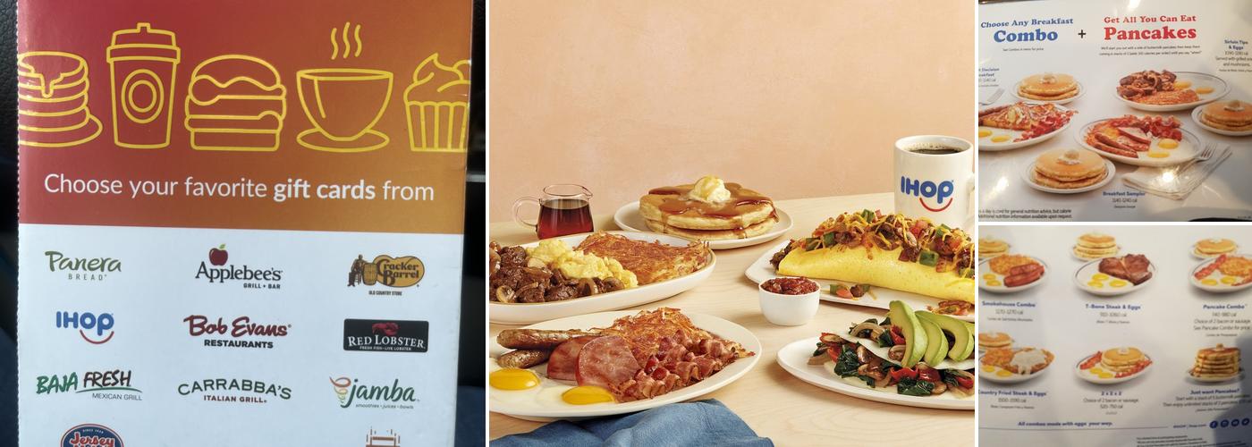 IHOP Menu