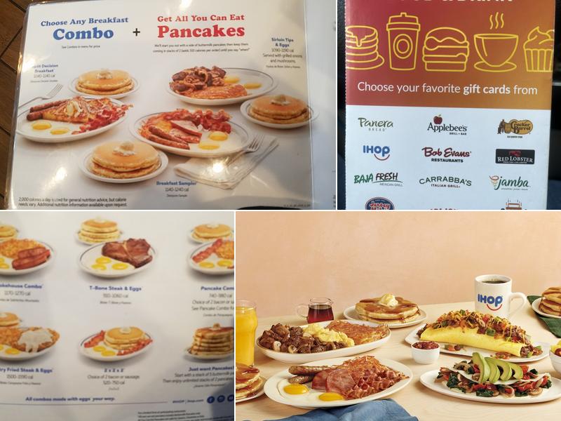 IHOP Menu
