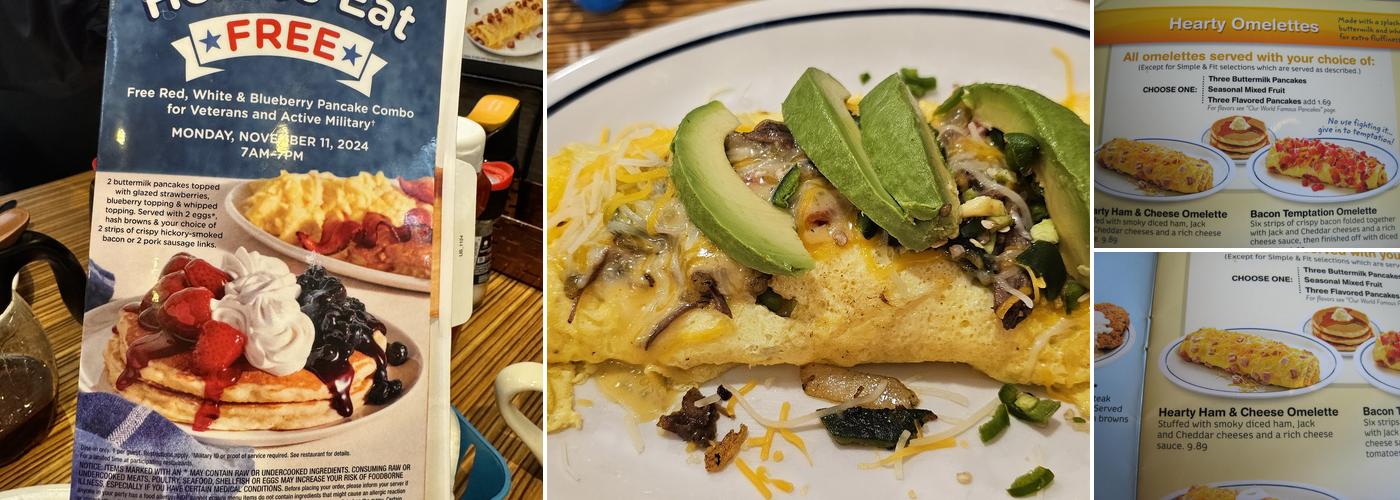 IHOP Menu