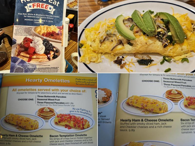 IHOP Menu