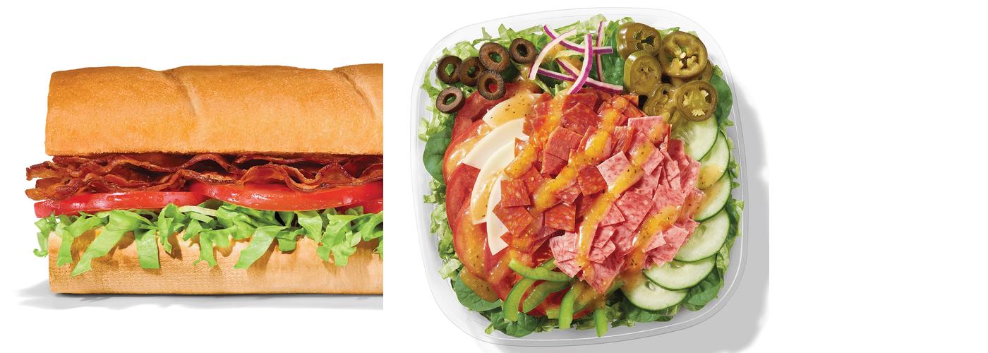 Subway Menu