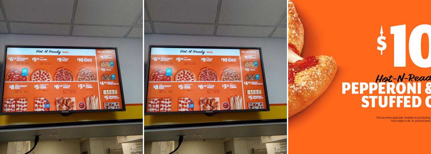 Little Caesars Pizza Menu