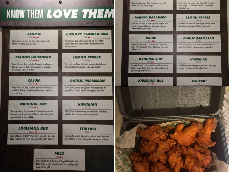 Wingstop Menu