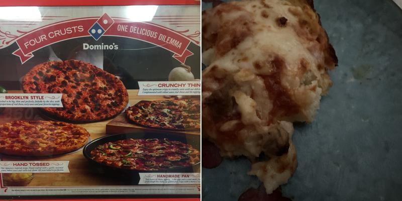Domino's Pizza Menu