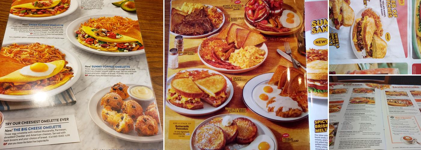 Denny's Menu