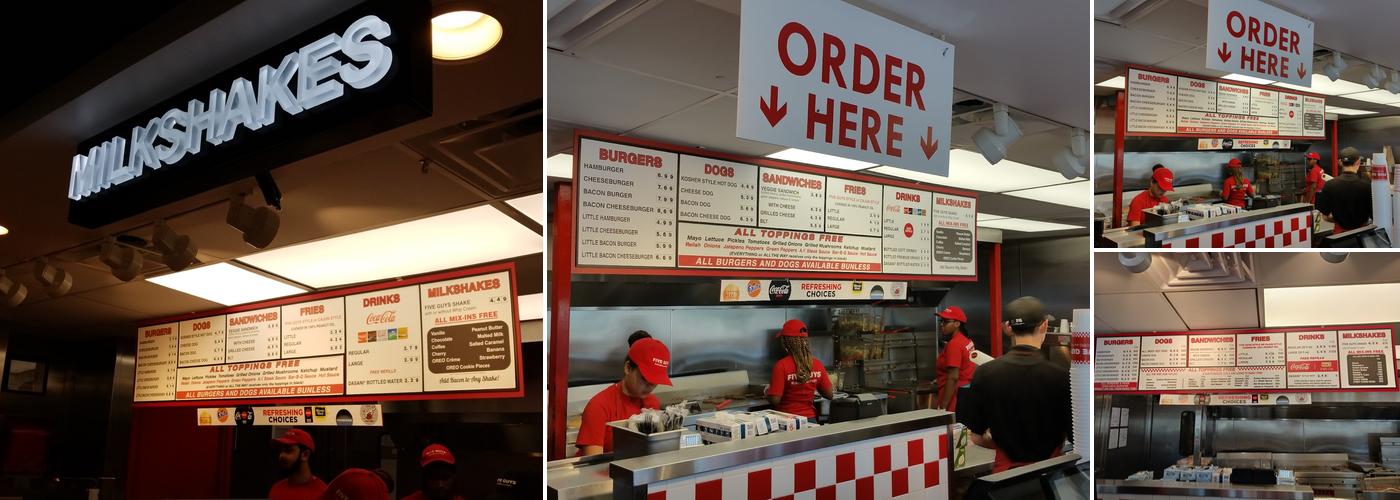 Five Guys Menu