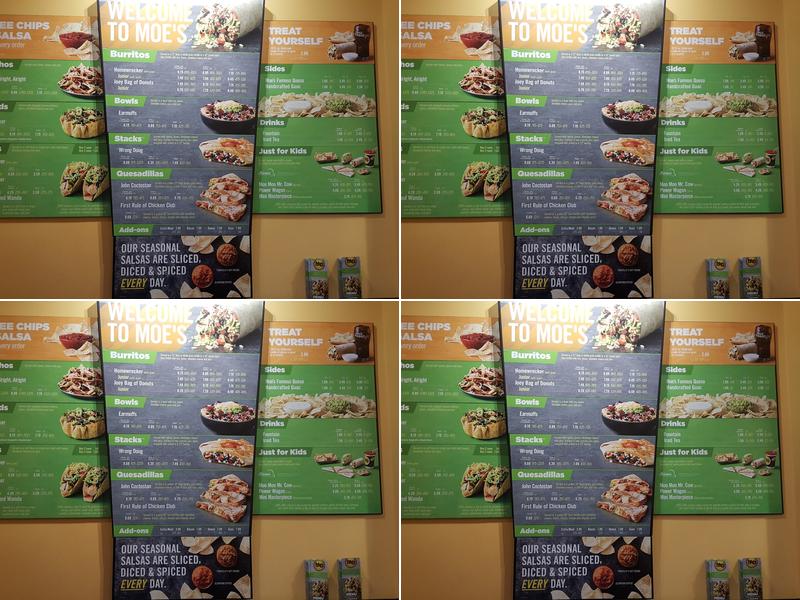 Moe's Southwest Grill Menu