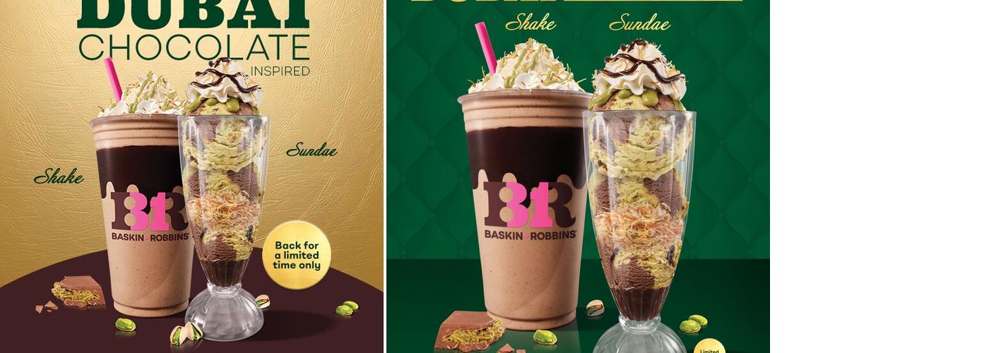 Baskin-Robbins Menu