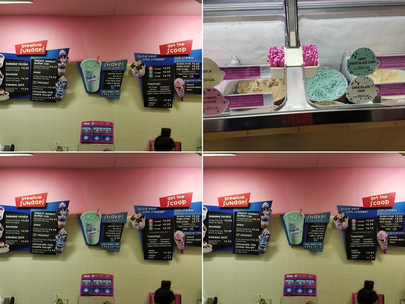 Baskin-Robbins Menu