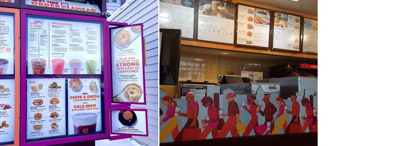 Dunkin' Menu