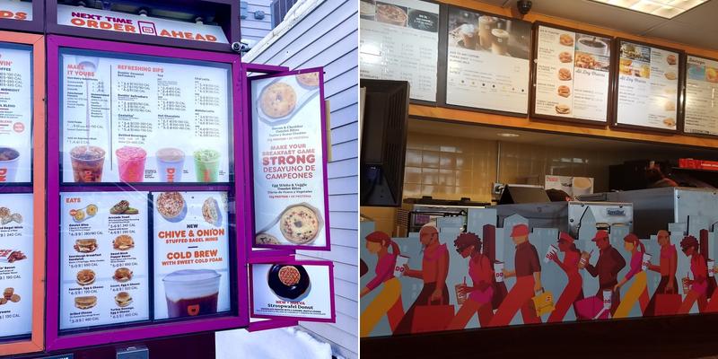 Dunkin' Menu