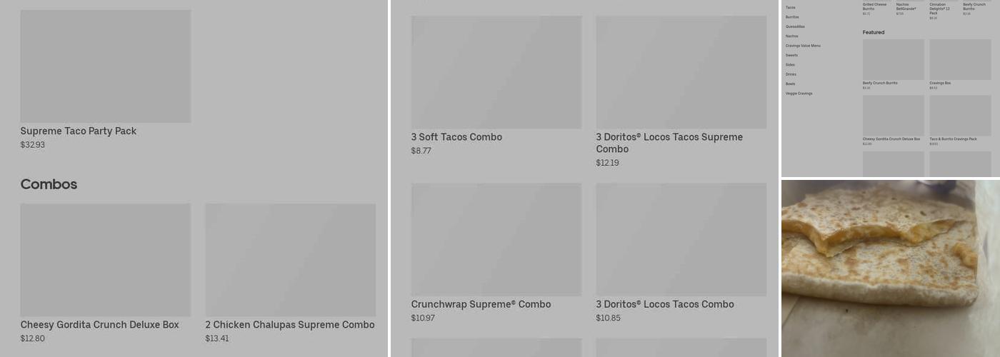 Taco Bell Menu