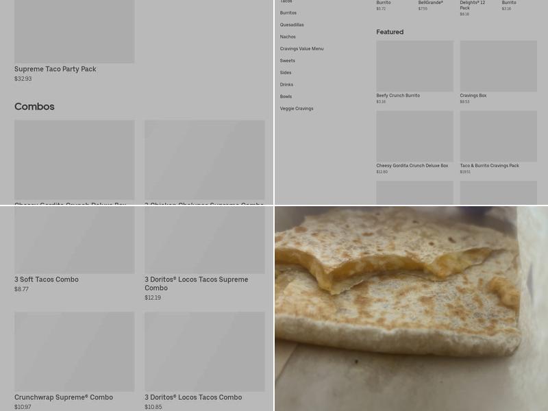 Taco Bell Menu