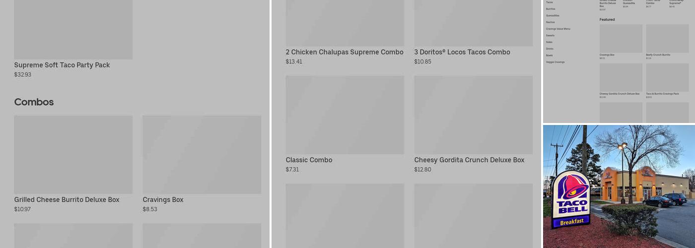 Taco Bell Menu