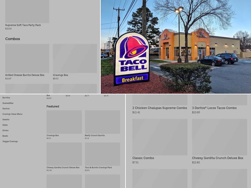 Taco Bell Menu