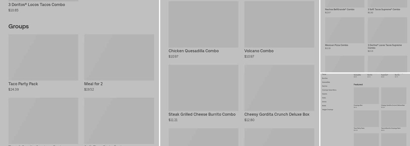 Taco Bell Menu