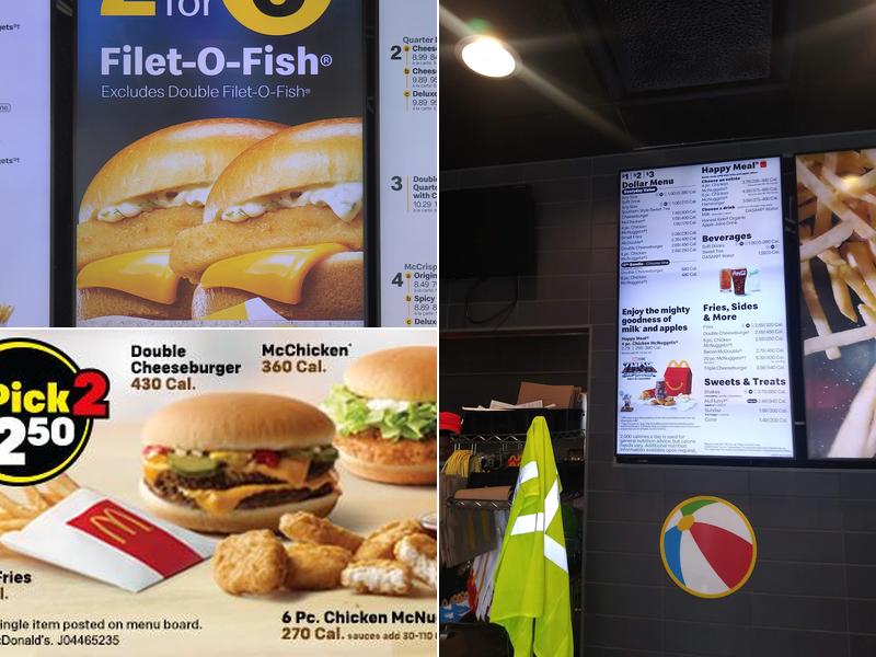 McDonald's Menu