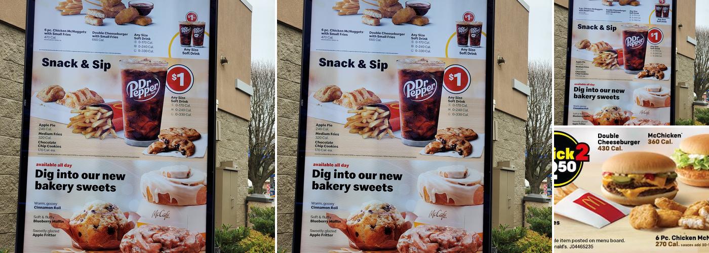 McDonald's Menu