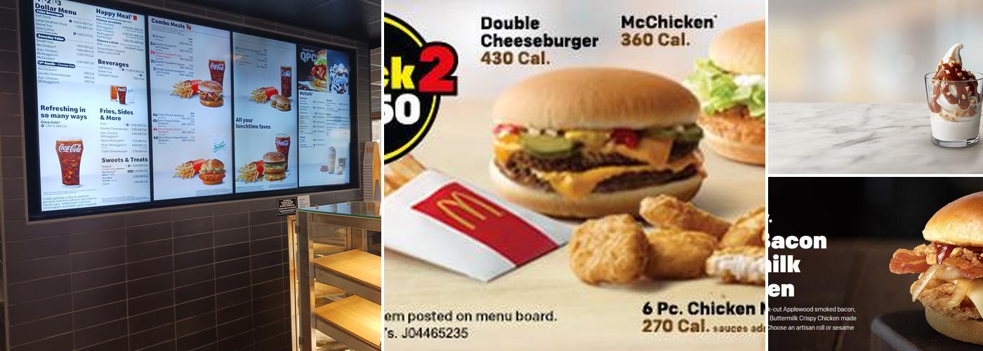 McDonald's Menu